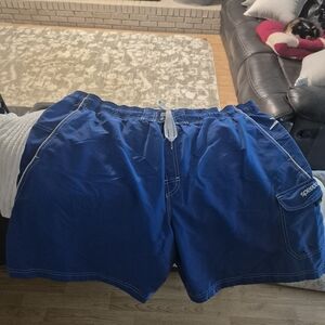 Men's Royal Blue Swim Trunks